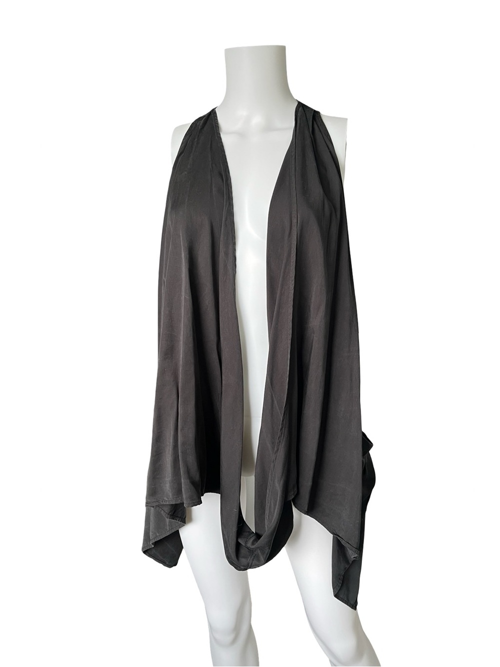 Lululemon Draped Front Vest Sleeveless Pullover Stonewash Womens Athleisure